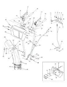 Handle & Chute parts for Yard Machines Snow Thrower 31AS644E129 / 2002 from AppliancePartsPros.com