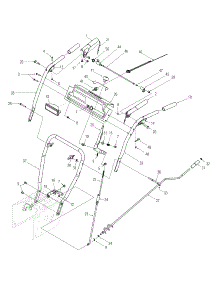 Handle parts for Yard Machines Snow Thrower 31AS6FEF700 / 2005 from AppliancePartsPros.com