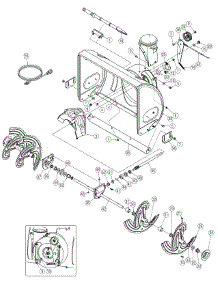 General Assembly parts for Yard Machines Snow Thrower 31AS6FEF700 / 2005-2 from AppliancePartsPros.com