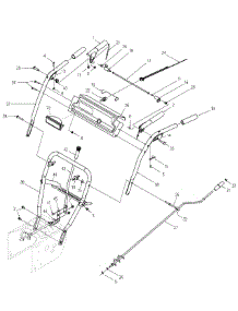 Handle 6Lc parts for Yard Machines Snow Thrower 31AS6LCE700 / 2005 from AppliancePartsPros.com