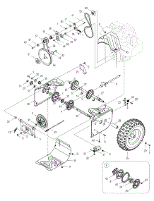 Drive 6L parts for Yard Machines Snow Thrower 31AS6LEG752 / 2005 from AppliancePartsPros.com