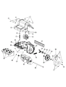Motor & Thrower parts for Yard Machines Snow Thrower 31B-040-700 / 2007 from AppliancePartsPros.com