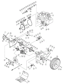 Drive Assembly parts for Yard Machines Snow Thrower 31BE5MLG729 / 2005-2 from AppliancePartsPros.com