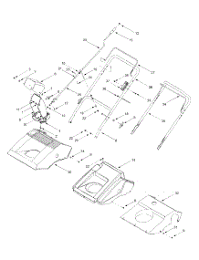 Handle & Chute parts for Yard Machines Snow Thrower 31C-140-352 / 2002 from AppliancePartsPros.com