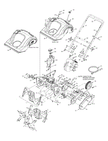 General Assembly parts for Yard Machines Snow Thrower 31D-140-352 / 2004 from AppliancePartsPros.com