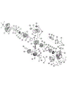 Engine parts for Yard Machines Handheld Product 41AD78BG900 from AppliancePartsPros.com