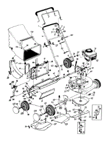 General Assembly parts for Yard-Man Push Walk-Behind Mower 115-808C401 / 1995 from AppliancePartsPros.com