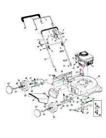 General Assembly parts for Yard-Man Push Walk-Behind Mower 116-106C701 / 1996 from AppliancePartsPros.com