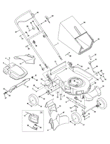 General Assembly 11A-18M parts for Yard-Man Push Walk-Behind Mower 11A-18MZ202 / 2010 from AppliancePartsPros.com