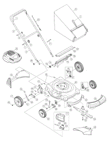 General Assembly parts for Yard-Man Push Walk-Behind Mower 11A-435A701 / 2006 from AppliancePartsPros.com