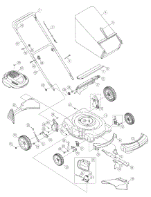 General Assembly parts for Yard-Man Push Walk-Behind Mower 11A-439Q755 / 2006 from AppliancePartsPros.com
