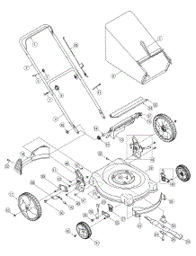 General Assembly parts for Yard-Man Push Walk-Behind Mower 11A-588C755 / 2006 from AppliancePartsPros.com