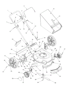 General Assembly (Steel Rear Door) parts for Yard-Man Push Walk-Behind Mower 11A-589C401 / 2003 from AppliancePartsPros.com