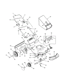 General Assembly parts for Yard-Man Push Walk-Behind Mower 11A-589K401 / 2001 from AppliancePartsPros.com