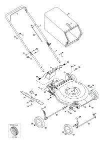 General Assembly parts for Yard-Man Push Walk-Behind Mower 11A-A12N701 / 2014 from AppliancePartsPros.com