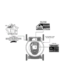 Label Map 11A-A18m055 parts for Yard-Man Push Walk-Behind Mower 11A-A18M055 / 2011 from AppliancePartsPros.com