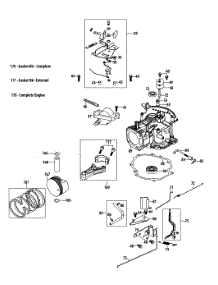 5X65ru Crankcase parts for Yard-Man Push Walk-Behind Mower 11A-A22J701 / 2013 from AppliancePartsPros.com