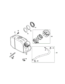 5X65ru Fuel Tank parts for Yard-Man Push Walk-Behind Mower 11A-B02J701 / 2013 from AppliancePartsPros.com