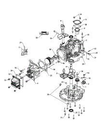5P71mu Crankcase parts for Yard-Man Push Walk-Behind Mower 11A-B22N701 / 2014 from AppliancePartsPros.com