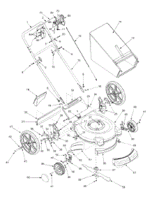 General Assembly (Steel Rear Door) parts for Yard-Man Push Walk-Behind Mower 11AS589T401 / 2003 from AppliancePartsPros.com