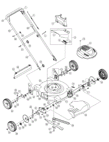 General Assembly parts for Yard-Man Self-Propelled Walk-Behind Mower 12A-263D701 / 2006 from AppliancePartsPros.com