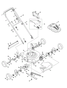 General Assembly parts for Yard-Man Self-Propelled Walk-Behind Mower 12A-26M7001 / 2009 from AppliancePartsPros.com