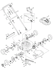 General Assembly parts for Yard-Man Self-Propelled Walk-Behind Mower 12A-26MB001 / 2008 from AppliancePartsPros.com