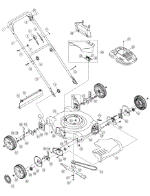 General Assembly parts for Yard-Man Self-Propelled Walk-Behind Mower 12A-26MB055 / 2007 from AppliancePartsPros.com