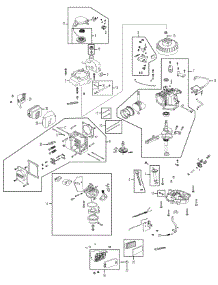 Engine Assembly parts for Yard-Man Self-Propelled Walk-Behind Mower 12A-26MB055 / 2008 from AppliancePartsPros.com
