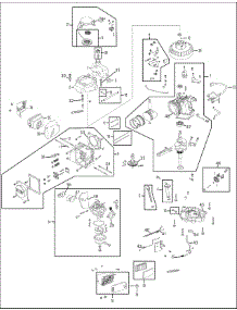 Engine Assembly 1P65m0 parts for Yard-Man Self-Propelled Walk-Behind Mower 12A-26MB455 / 2006 from AppliancePartsPros.com