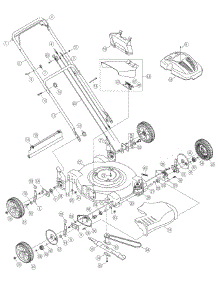 General Assembly parts for Yard-Man Self-Propelled Walk-Behind Mower 12A-26MB755 / 2006 from AppliancePartsPros.com