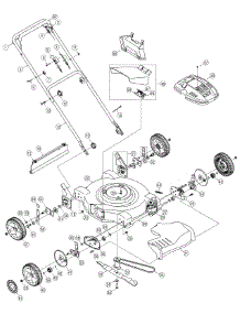 General Assembly parts for Yard-Man Self-Propelled Walk-Behind Mower 12A-26MY255 / 2007 from AppliancePartsPros.com