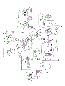 Engine Assembly parts for Yard-Man Self-Propelled Walk-Behind Mower 12A-26MY255 / 2008 from AppliancePartsPros.com