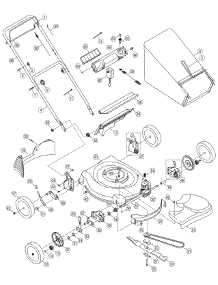 General Assembly parts for Yard-Man Self-Propelled Walk-Behind Mower 12A-445C001 / 2007 from AppliancePartsPros.com