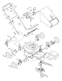 General Assembly parts for Yard-Man Self-Propelled Walk-Behind Mower 12A-446M001 / 2009 from AppliancePartsPros.com