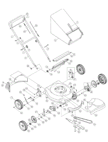General Assembly parts for Yard-Man Self-Propelled Walk-Behind Mower 12A-449C755 / 2006 from AppliancePartsPros.com