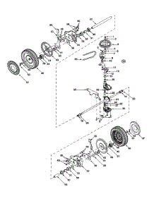 Transmission & Drive parts for Yard-Man Self-Propelled Walk-Behind Mower 12A-449T402 / 2001 from AppliancePartsPros.com