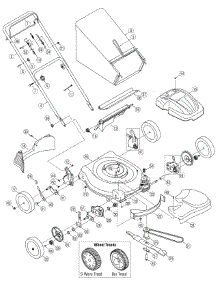General Assembly parts for Yard-Man Self-Propelled Walk-Behind Mower 12A-44MC055 / 2007 from AppliancePartsPros.com