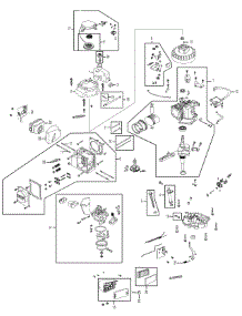 Engine Assembly parts for Yard-Man Self-Propelled Walk-Behind Mower 12A-44MZ255 / 2007 from AppliancePartsPros.com