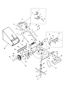 General Assembly parts for Yard-Man Self-Propelled Walk-Behind Mower 12A-559K401 / 1999 from AppliancePartsPros.com