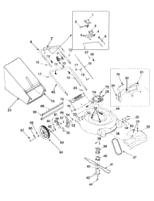 General Assembly (Model Series 559) parts for Yard-Man Self-Propelled Walk-Behind Mower 12A-559K402 / 1998 from AppliancePartsPros.com