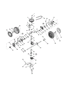 Transmission & Drive parts for Yard-Man Self-Propelled Walk-Behind Mower 12A-568Q401 / 2001 from AppliancePartsPros.com