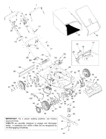 General Assembly (Steel Rear Door) parts for Yard-Man Self-Propelled Walk-Behind Mower 12A-568Q401 / 2003 from AppliancePartsPros.com