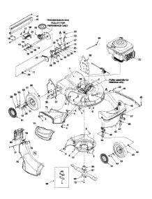 General Assembly parts for Yard-Man Self-Propelled Walk-Behind Mower 12A-979L401 / 1999 from AppliancePartsPros.com