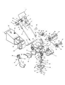 General Assembly parts for Yard-Man Self-Propelled Walk-Behind Mower 12A-979L401 / 2001 from AppliancePartsPros.com