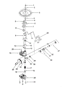 Drive parts for Yard-Man Self-Propelled Walk-Behind Mower 12A-979L402 / 1999 from AppliancePartsPros.com