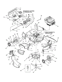 General Assembly parts for Yard-Man Self-Propelled Walk-Behind Mower 12A-979T401 / 2001 from AppliancePartsPros.com