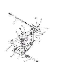 Speed Control parts for Yard-Man Self-Propelled Walk-Behind Mower 12A-979T401 / 2001 from AppliancePartsPros.com