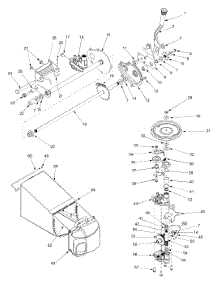 Transmission & Bag parts for Yard-Man Self-Propelled Walk-Behind Mower 12A-998Q701 / 2004 from AppliancePartsPros.com