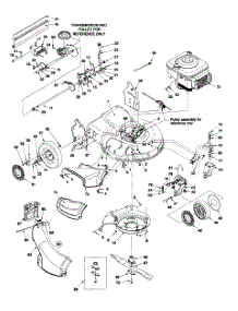 General Assembly (Model 999) parts for Yard-Man Self-Propelled Walk-Behind Mower 12A-999L401 / 1998 from AppliancePartsPros.com